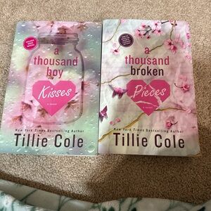 A Thousand Boy Kisses and A Thousand Broken Pieces Books